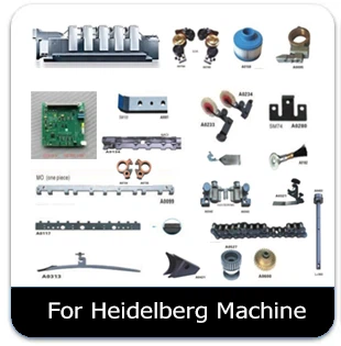 parti della macchina da stampa Heidelberg